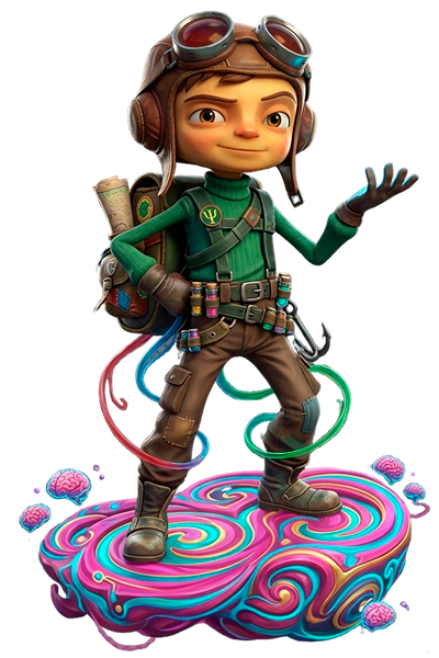 Psychonauts 2 gameplay en español